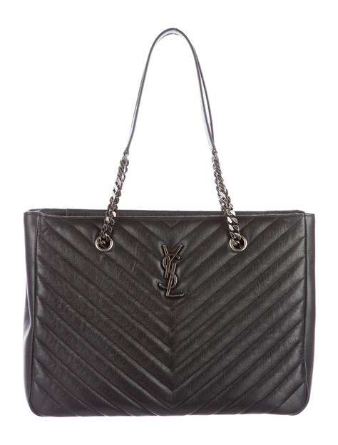 yves saint laurent black tote|yves Saint Laurent totes bags.